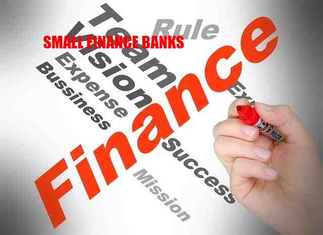 SMALL FINANCE BANKS 